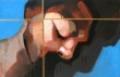 BLACK_ON_BLUE_(Autoritratto)_2007-2008_-_Olio,Acrilico_e_Bitume_su_tavola_-_cm_78x120.jpg